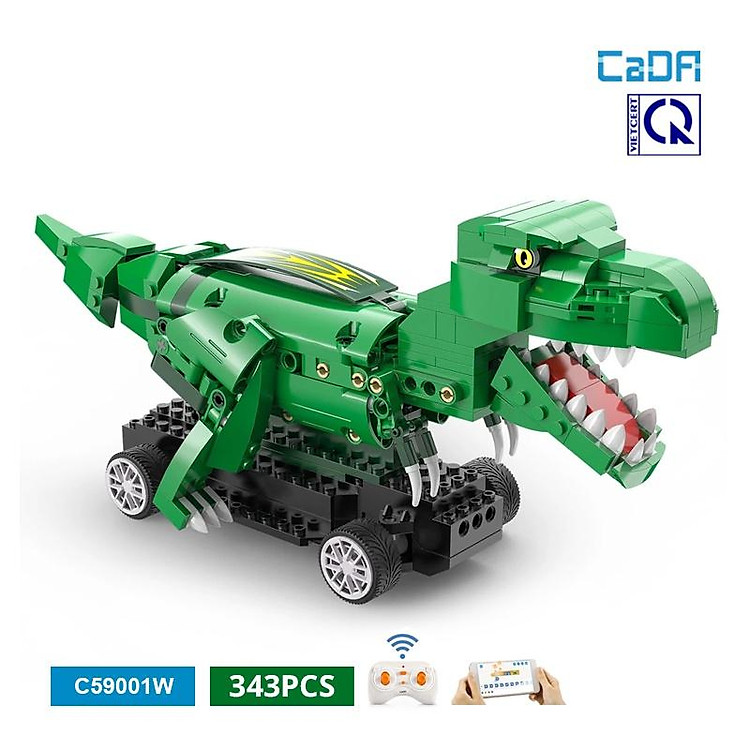 Đồ Chơi Lắp Ráp Robot Khủng Long CADA Chính hãng Giá rẻ - Hình ảnh 2