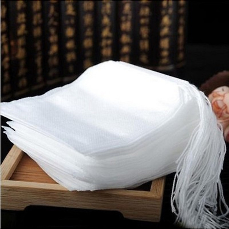 Túi Lọc Trà Lọc Gia Vị Vải Không Dệt (combo 100 túi)