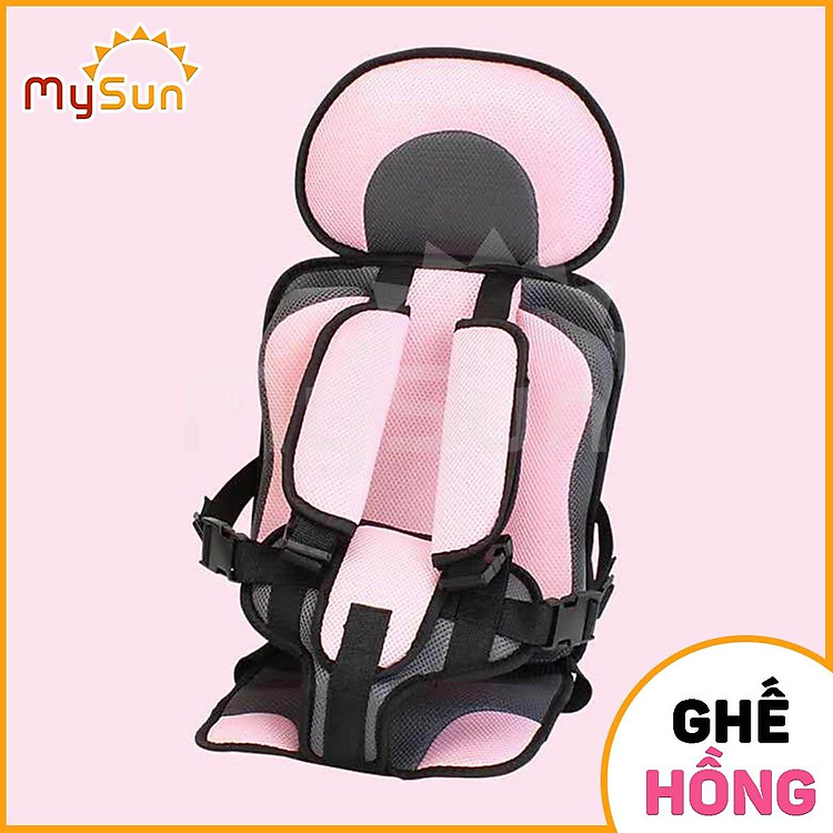 Mua Ghế ngồi ô tô trẻ em an toàn – Pink Flat Chính hãng Giá tốt