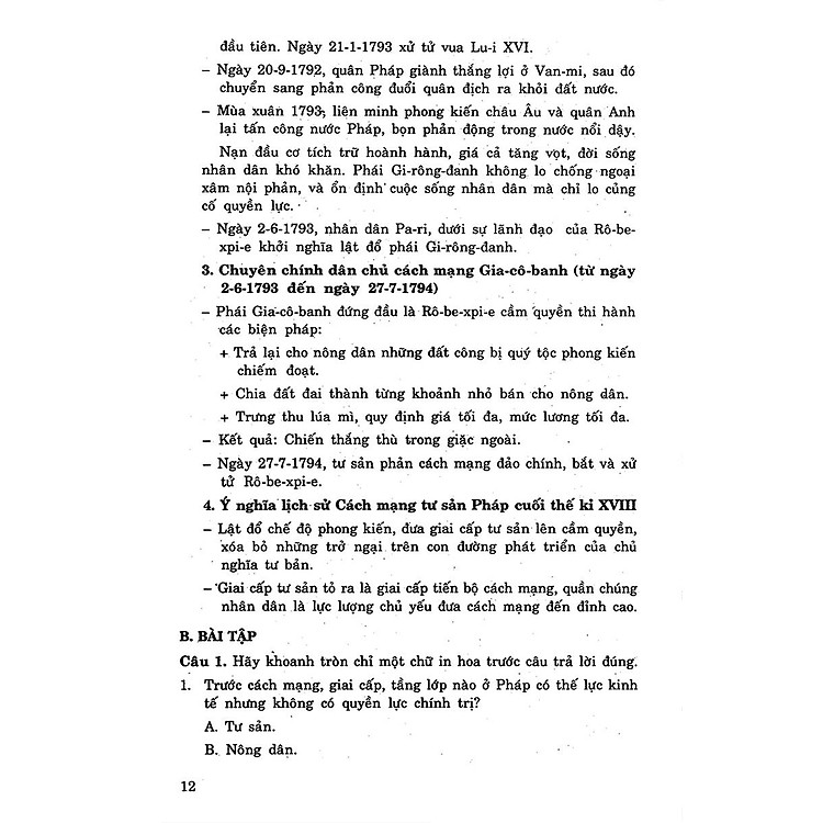 Để Học Tốt Lịch Sử 8 (Tái bản 2020) - Ảnh 6