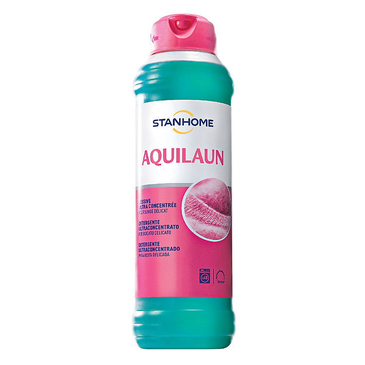 Nước Giặt Đậm Đặc Stanhome Aquilaun Cho Đồ Len, Lụa Trắng Và Sáng Màu 1000Ml