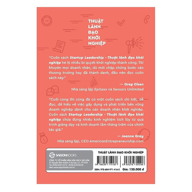 Thuật Lãnh Đạo Khởi Nghiệp - Ảnh 2