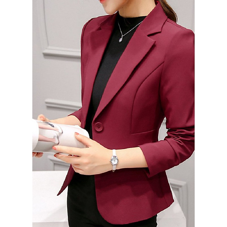 Áo Vest Nữ Cao Cấp BAZAS SV56R39 Đỏ Đô