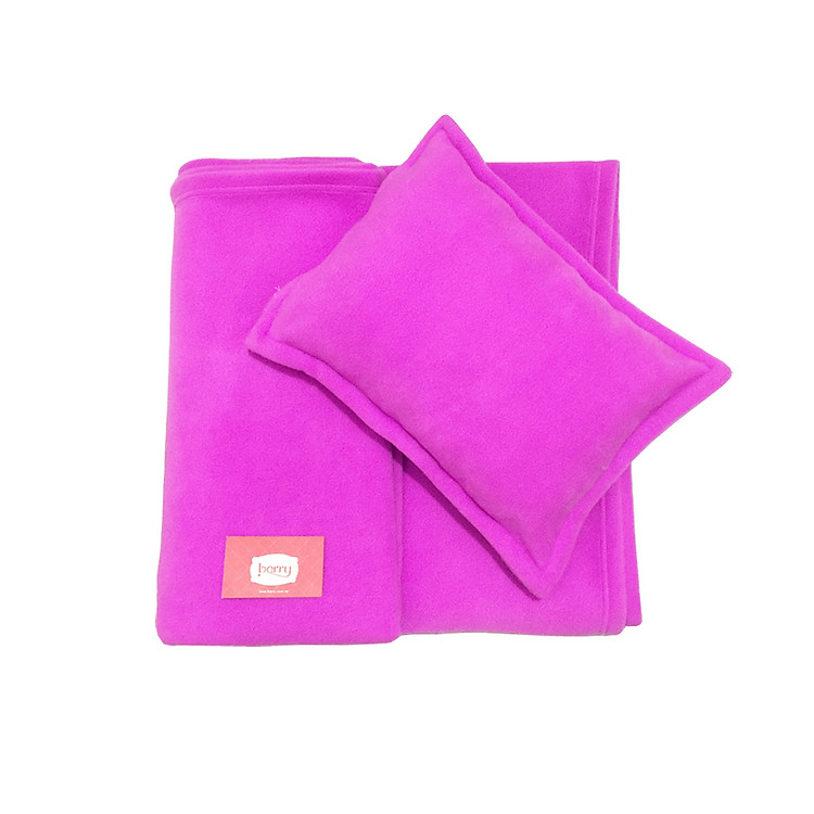 Set Chăn Gối Văn Phòng Berry 1,5m x 1,9m CG23