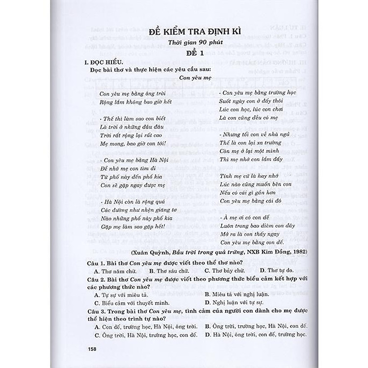 Ôn Tập - Kiểm Tra Nâng Cao Và Phát Triển Năng Lực Ngữ Văn 8 (Tập 1) - Ảnh 4