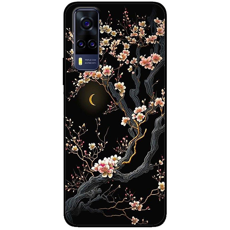 Ốp lưng cho Vivo V23e - Y31 - Y51 - Y55 - Y55s - Y55 2022 - Đào Đêm Đẹp - Hàng Chính Hãng