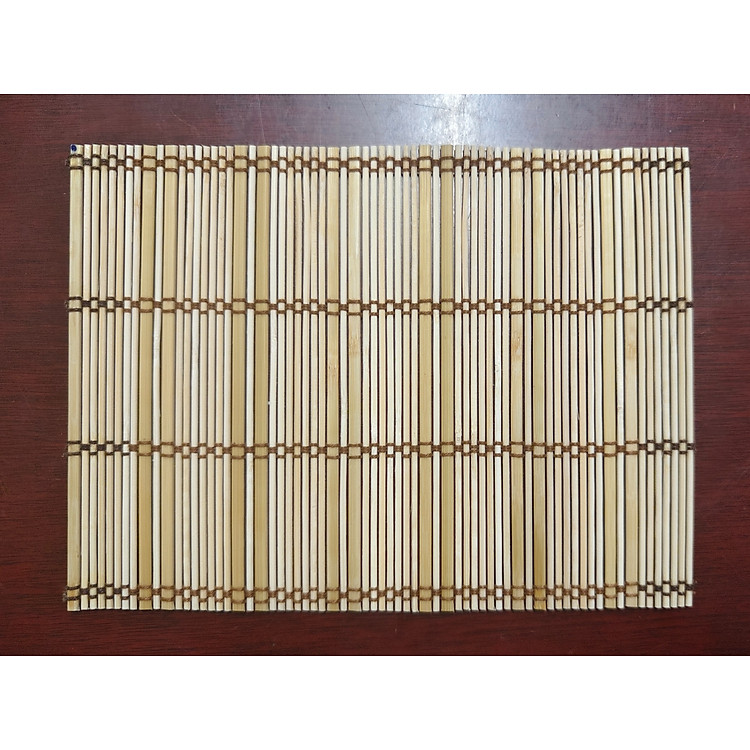 Mành rèm Hương Trúc 1.2 x 2m - 100% cây trúc tự nhiên sản xuất tại Việt Nam - Đầy đủ phụ kiện (Ảnh mành đã treo ở cuối)