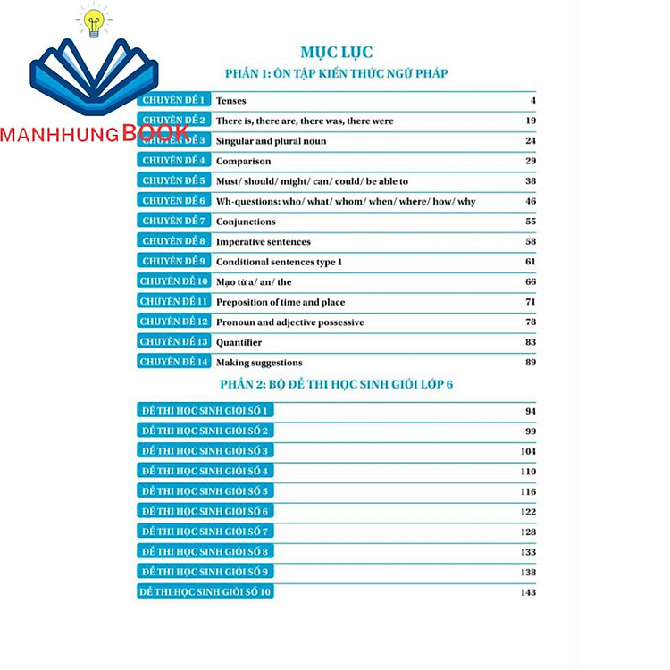 Bồi Dưỡng Học Sinh Giỏi Tiếng Anh Lớp 6 (Chuyên đề chuyên sâu và Luyện đề) - Ảnh 2