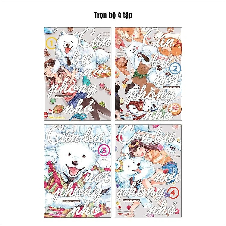 Cún bự nơi phòng nhỏ (trọn bộ 4 tập)