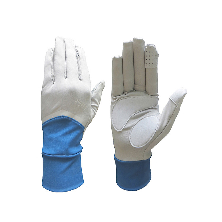 Găng tay Nonstop chống nắng UPF50+ xanh xám Zigzag GLV01005