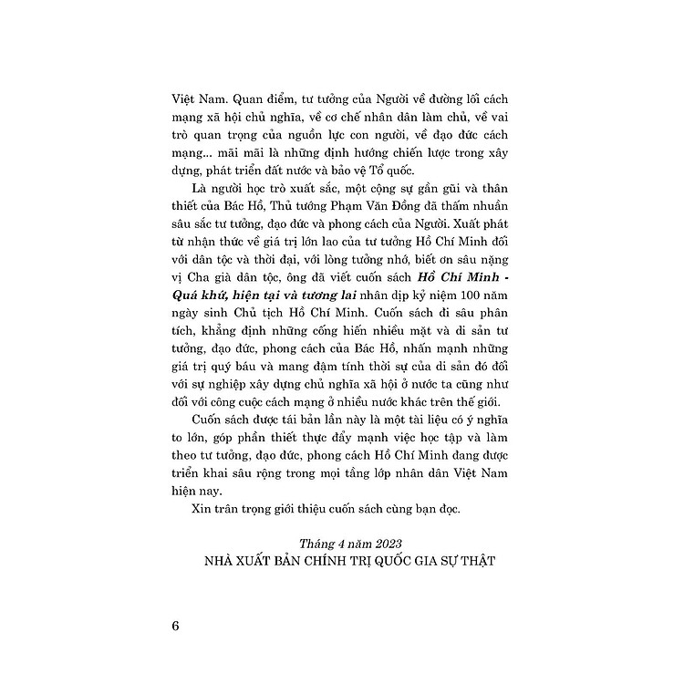 Hồ Chí Minh - Quá Khứ, Hiện Tại Và Tương Lai - Ảnh 5