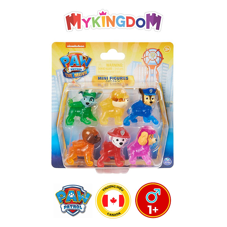 Mua tại Tiki: Đồ Chơi PAW PATROL 6 Chó Cứu Hộ Chính hãng Giá rẻ