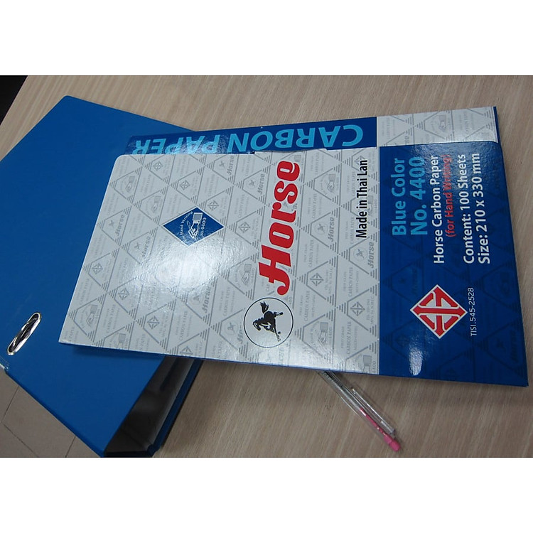 Giấy Than Horse 4400 - Xanh - Ảnh 4
