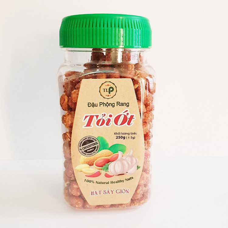Đậu phộng rang tỏi ớt loại Đặc Biệt 250g