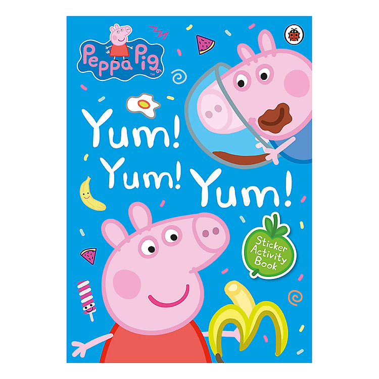 Sách Peppa Pig: Yum! Yum! Yum! Sticker Activity Book