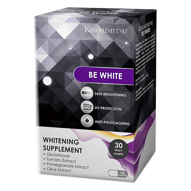Thực Phẩm Chức Năng Giúp Trắng Da, Chống Nắng Kinohimitsu Be White (30 Viên)