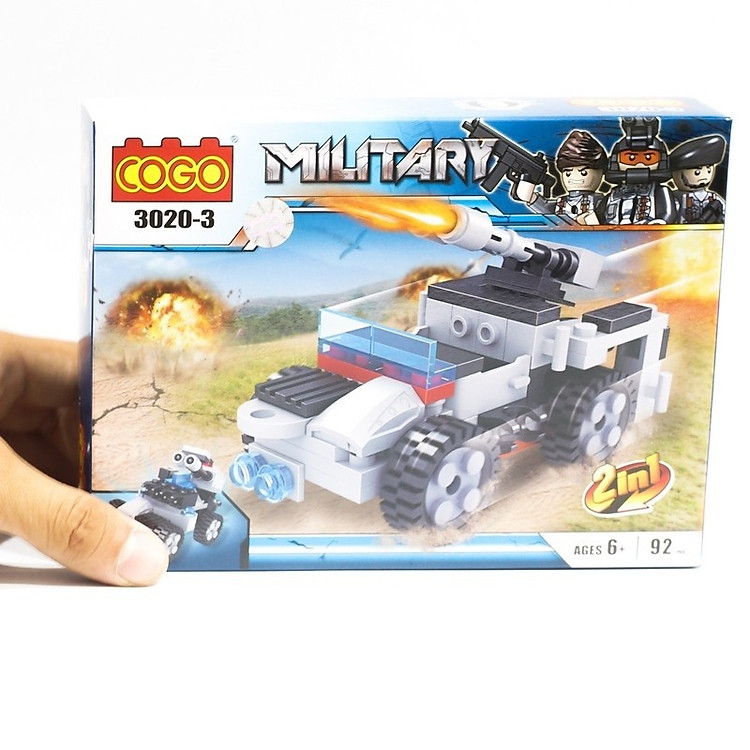 Combo 8 Hộp Mô Hình COGO Chính hãng Tiết kiệm - Hình ảnh 4