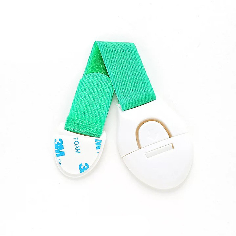 Khóa tủ lạnh, ngăn kéo trẻ em (bản lớn, keo 3M dính chắc) (chọn màu) - Hàng nhập khẩu