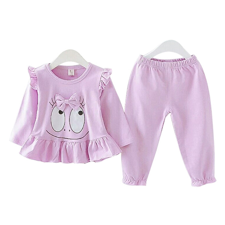 Bộ Bé Gái Mặt Cười Bonchop BBG-112127635TIM