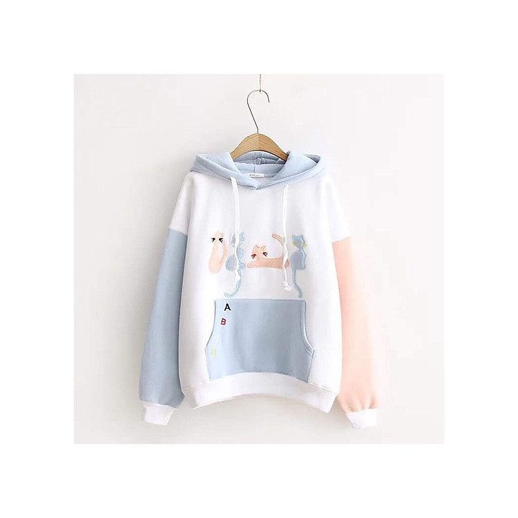 Áo hoodie nữ ABC