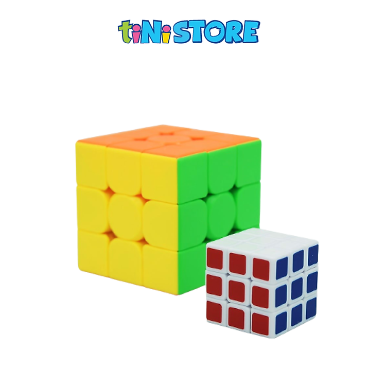 Mua Rubik 3x3 kèm Rubik nhỏ DK81083 Chính hãng Ưu đãi - Hình ảnh 2