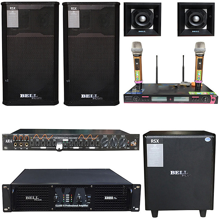 Bộ dàn âm thanh karaoke và nghe nhạc gia đình KP - 9900 (VIP) Hàng Chính Hãng