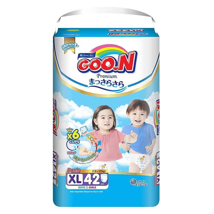 Tã Quần Goo.n Premium Gói Cực Đại XL42 (42 Miếng)