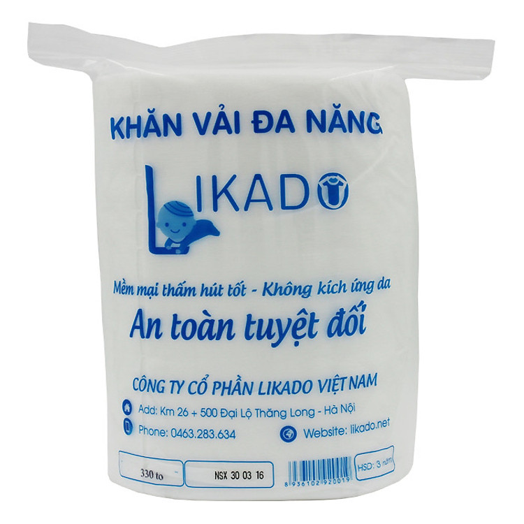 Khăn vải khô đa năng LIKADO Chính hãng Tiết kiệm