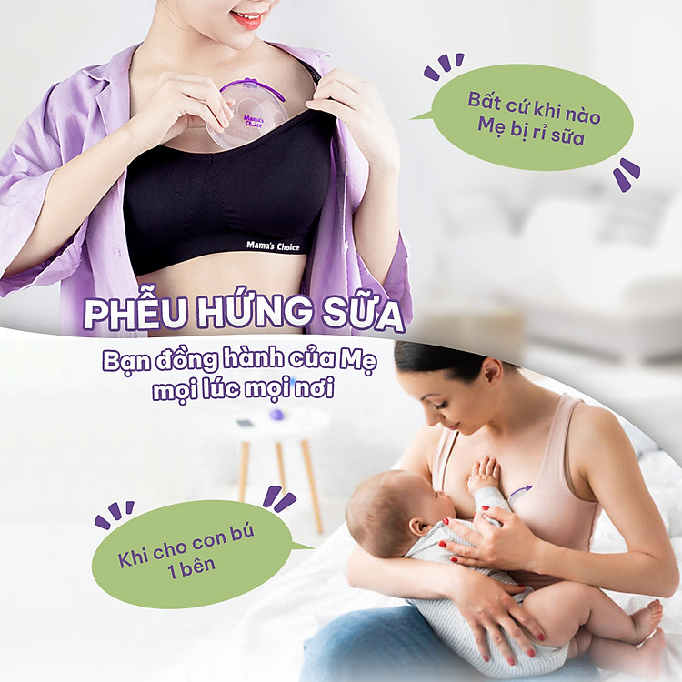 Phễu Hứng Sữa Mama's Choice (Hộp 2) Uy tín Tiết kiệm - Hình ảnh 2