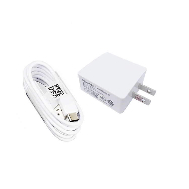 Bộ sac Huawei USB Type - C hỗ trợ sạc nhanh- Hàng chính hãng