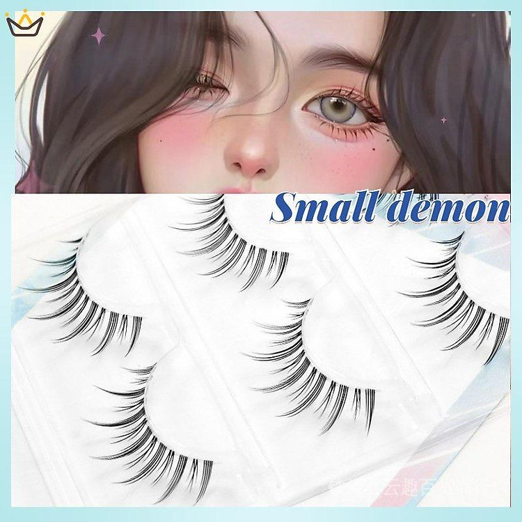 Lông Mi Giả Cong Dày Trong Suốt Tự Nhiên MM