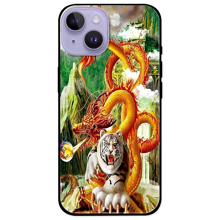 Ốp lưng dành cho Iphone 14 - Iphone 14 Plus - Iphone 14 Pro - Iphone 14 Pro Max - Long Tranh Hỗ Đấu