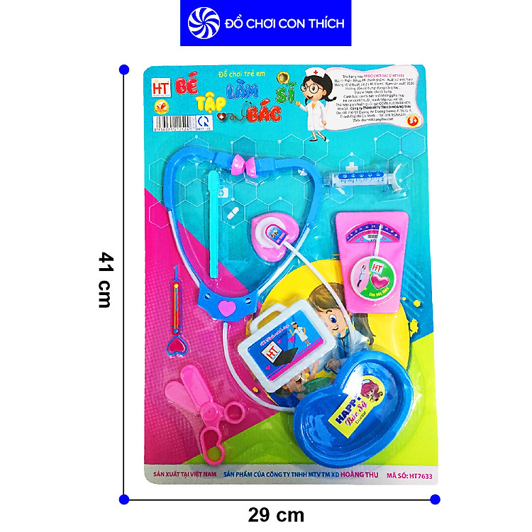 Bé Tập Làm Bác Sĩ Đồ Chơi Chính hãng Giá rẻ - Hình ảnh 3