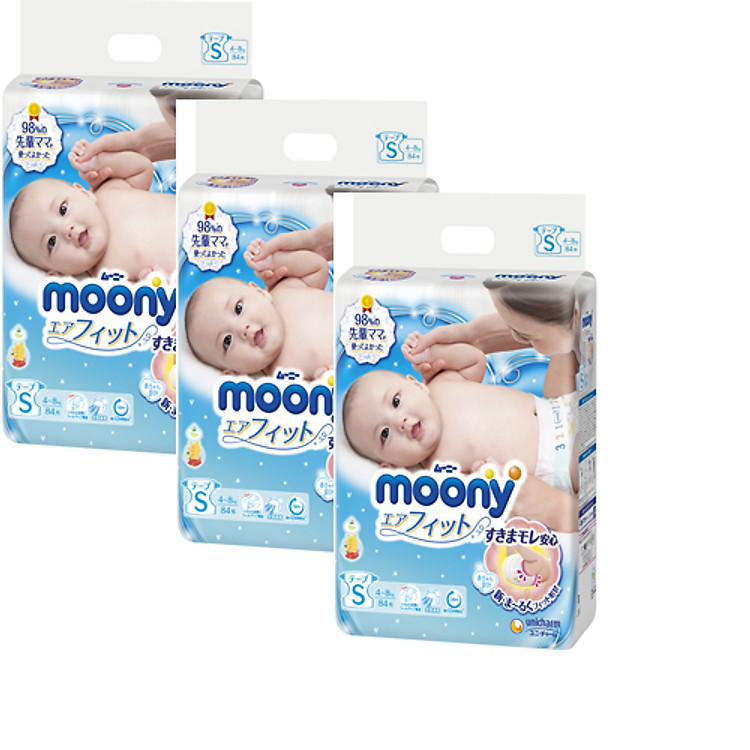 COMBO 3 GÓI TẢ DÁN MOONY Chính hãng Giá tốt - Hình ảnh 2