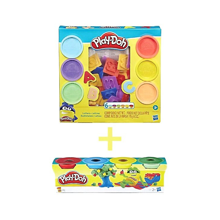 Tham Khảo tại ConCung: PLAYDOH Khuôn Tạo Hình 4 Màu - Nhận ngay nhiều ưu đãi
