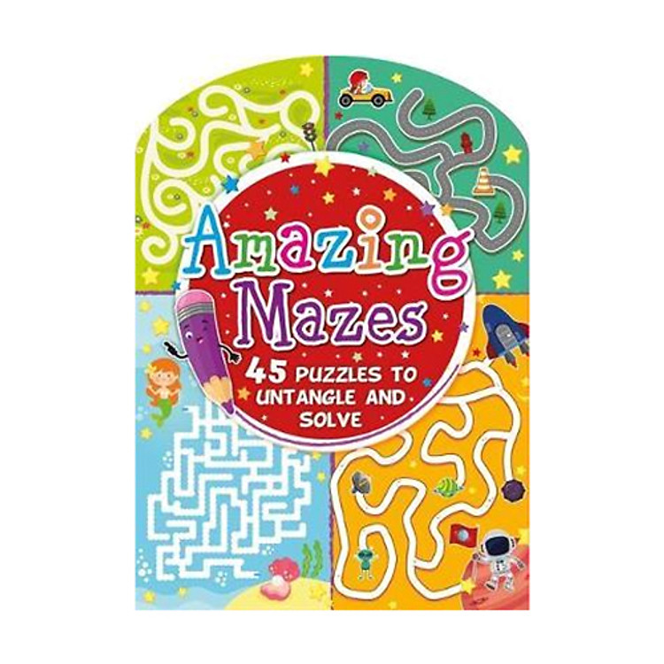 Sách Amazing Mazes