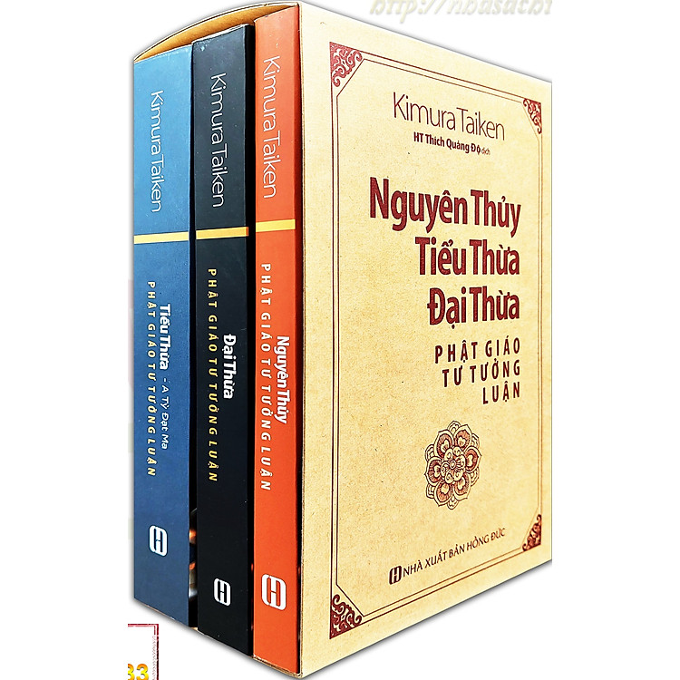 Nguyên Thủy Tiểu Thừa Đại Thừa Phật Giáo Tư Tưởng Luận (Bộ 3 Tập)