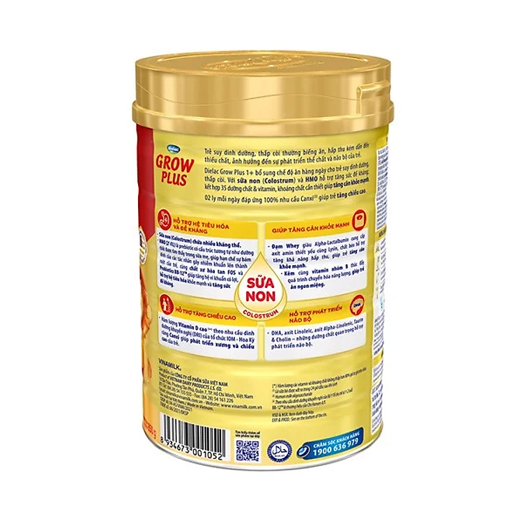 Nơi mua Hộp Sữa Bột Vinamilk Dielac Grow Plus Hàng chuẩn Tiết kiệm - Hình ảnh 3