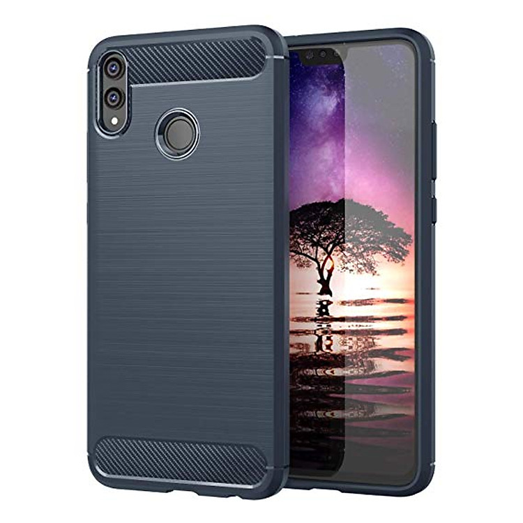 Ốp lưng chống sốc vân Carbon dành cho Honor 8X
