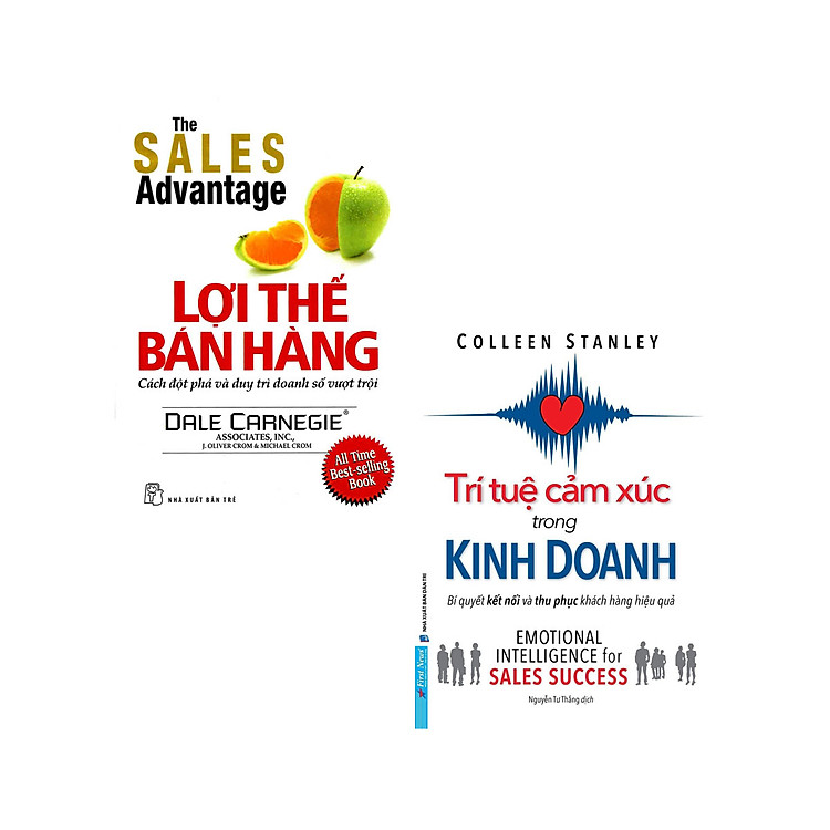 Combo Lợi Thế Bán Hàng + Trí Tuệ Cảm Xúc Trong Kinh Doanh - Bí Quyết Kết Nối Và Thu Phục Khách Hàng Hiệu Quả (Bộ 2 Cuốn) _FN
