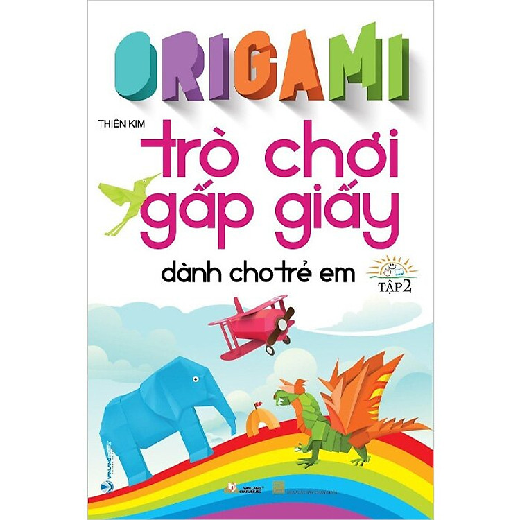 Bộ 2 Cuốn Origami - Tr&ograve; Chơi Gấp Giấy D&agrave;nh Cho Trẻ Em (T&aacute;i Bản 2023) - Ảnh 3