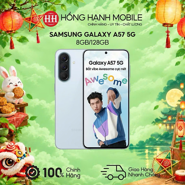 Điện Thoại Samsung Galaxy A57 5G 8GB/128GB - Hàng Chính Hãng