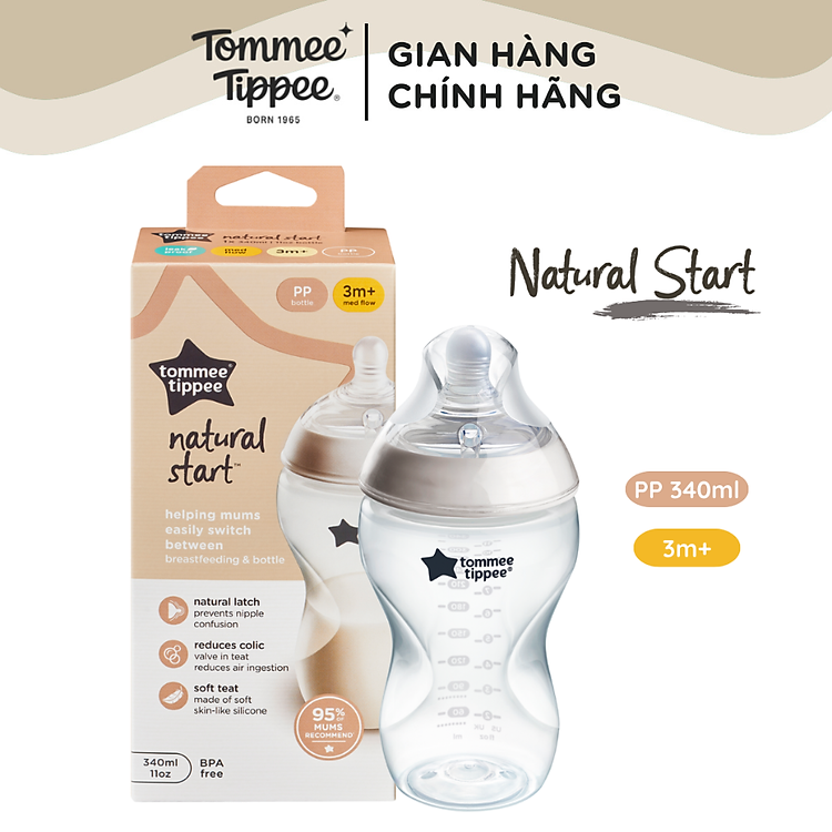 Bình Sữa Tommee Tippee 340ml Ưu đãi