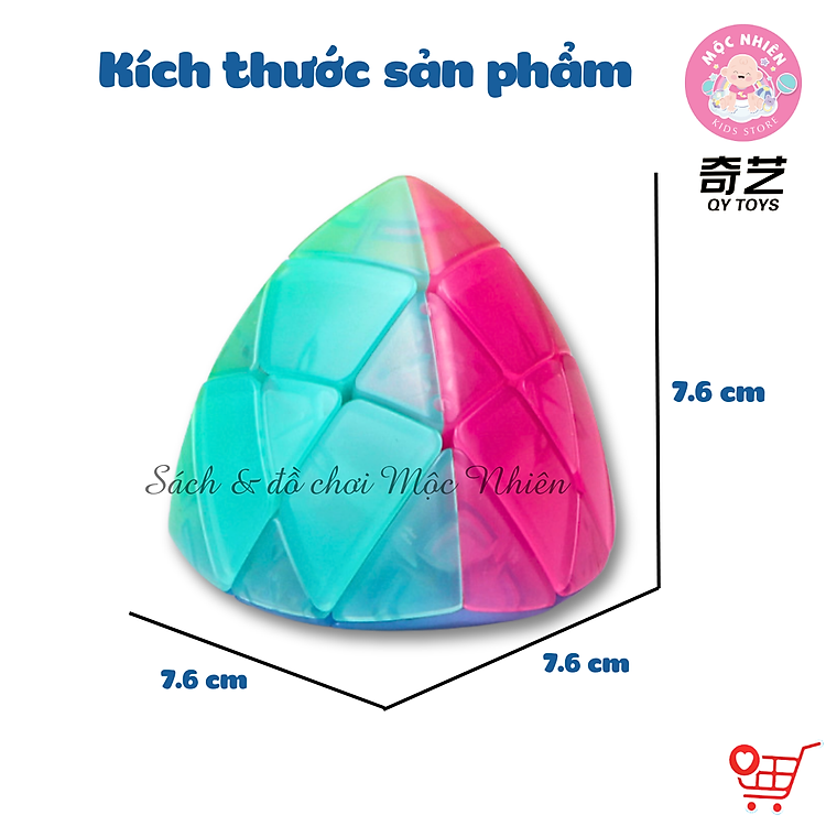 Mua Đồ chơi Rubik Qiyi Jelly Cube Chính hãng Ưu đãi - Hình ảnh 3