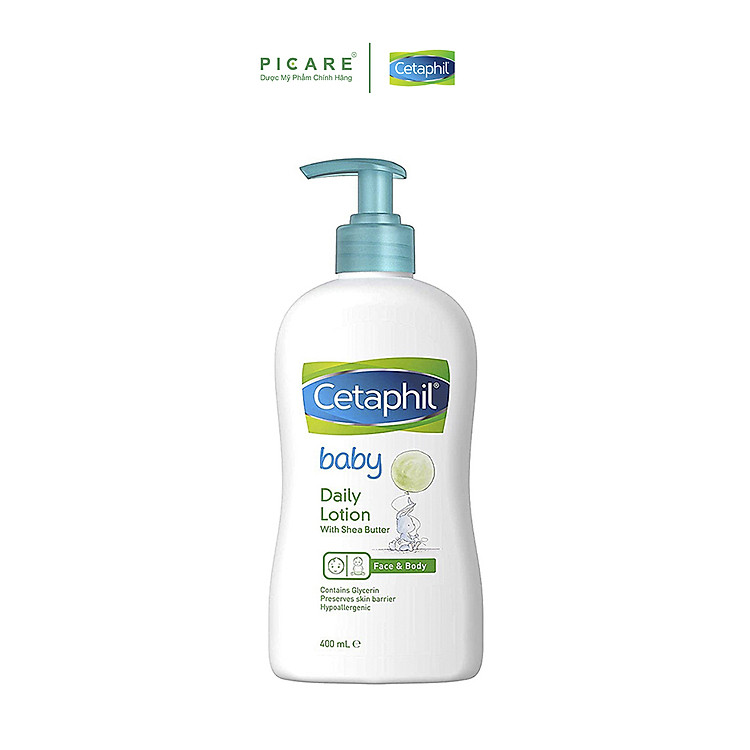 Sữa Dưỡng Thể Cetaphil Baby 400ml Chính hãng Tiết kiệm - Hình ảnh 2