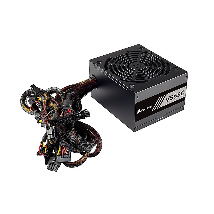 Nguồn Máy Tính PSU Corsair CP-9020172-NA VS650 - 650W - 80 Plus White 120mm - Hàng Chính Hãng