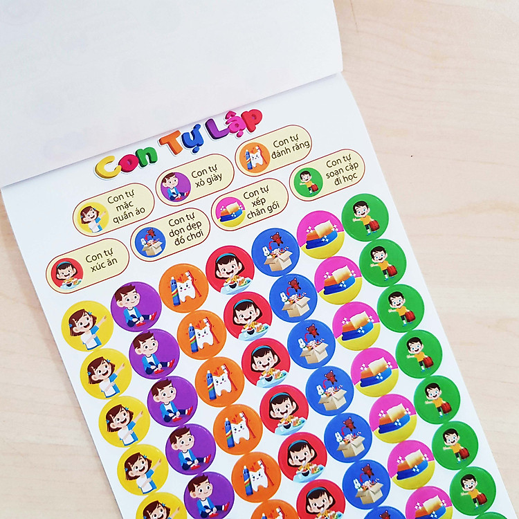 Sổ Tay STICKER (8 tờ)