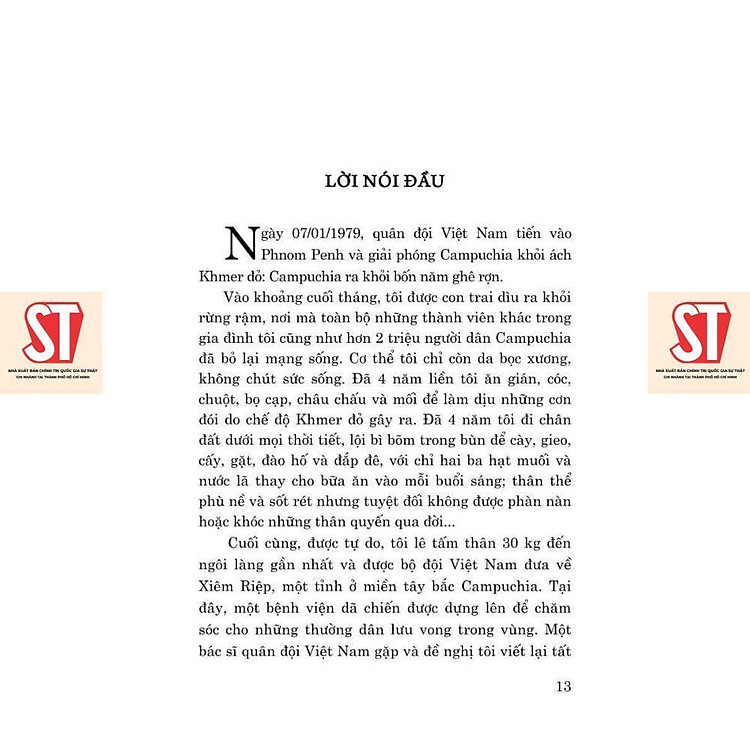 Thoát Khỏi Địa Ngục Khmer Đỏ - Hồi Ký Của Một Người Còn Sống - Ảnh 4