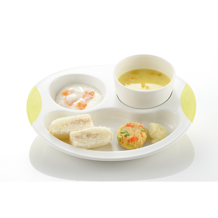 Mua Khay ăn 3 ngăn TLI Richell Nhật Bản Chính hãng Giá tốt - Hình ảnh 2