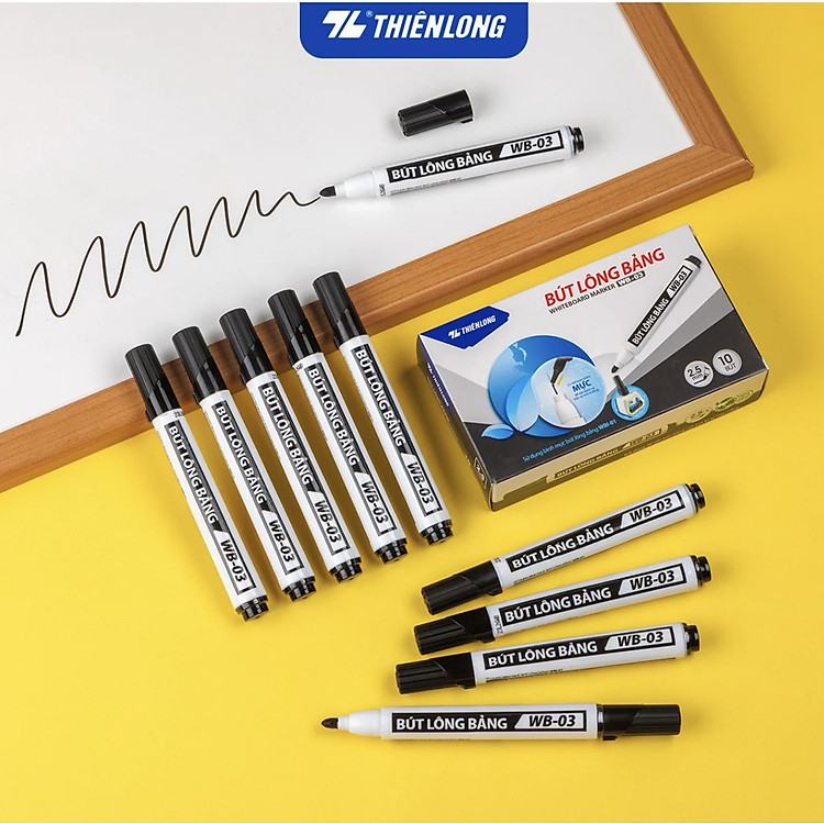 Bút Lông Bảng Thiên Long WB-03 (10 cây)